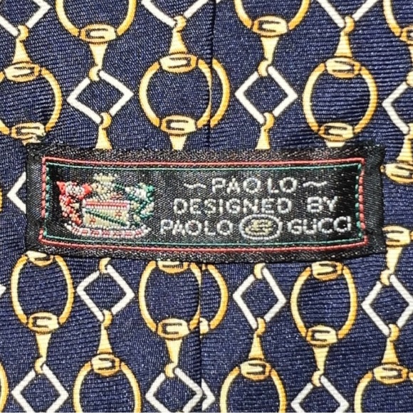 Vintage Paolo Gucci Neck Ties - Picture 9 of 11